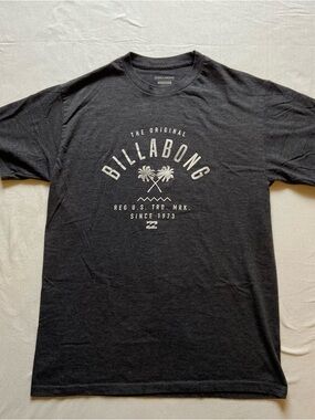Billabong Men’s Black Graphic Short Sleeve Tee
